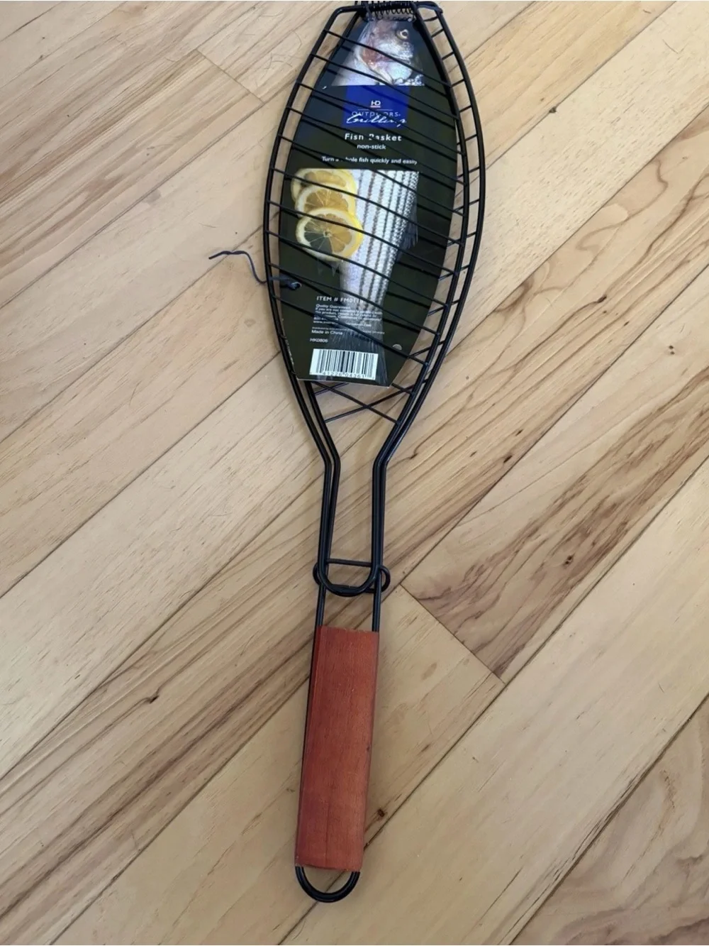NWT Fish Basket Fish Cooker Stainless Steel
